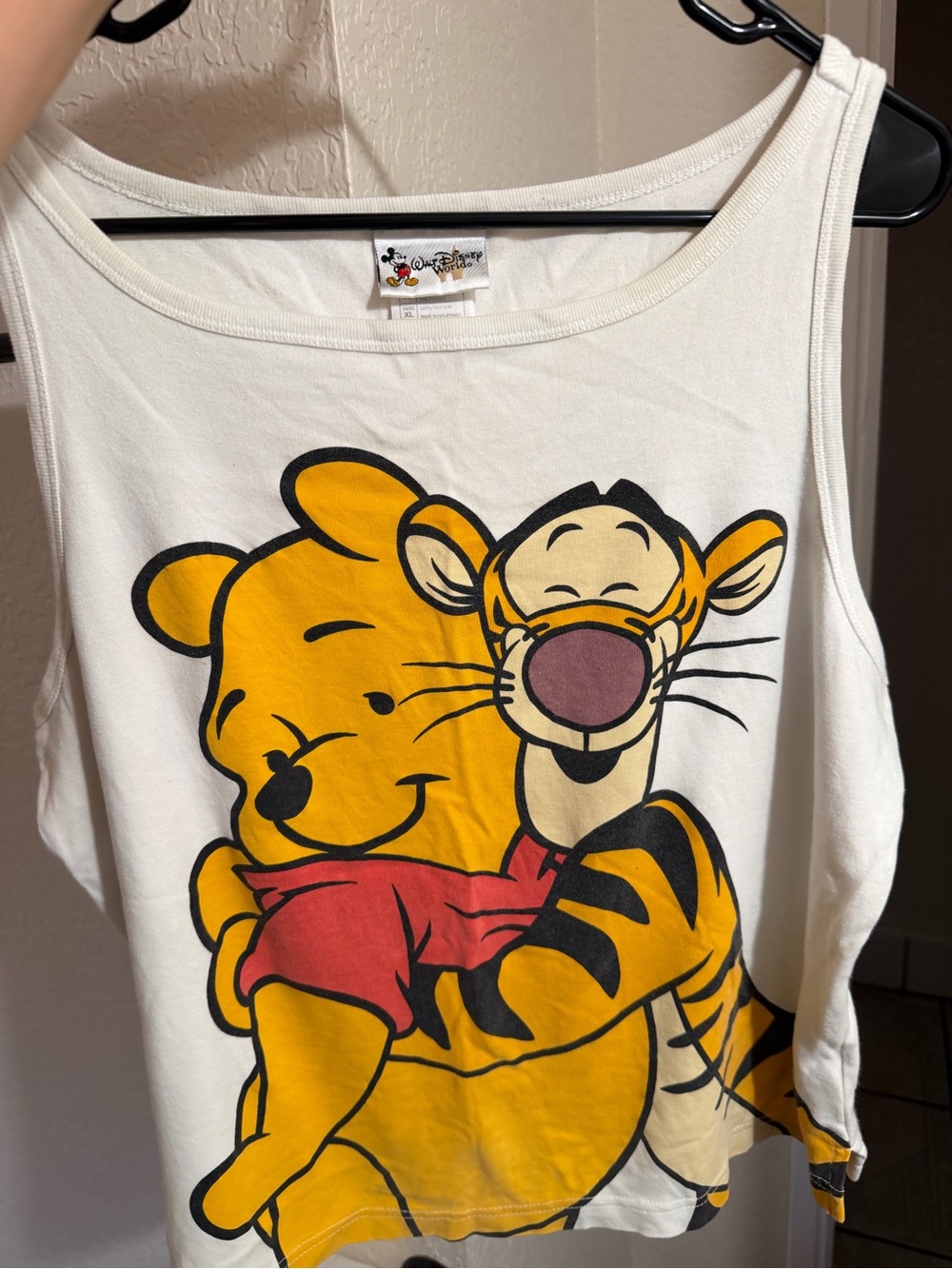 Vintage Winnie the Pooh and Tigger women’s tank top